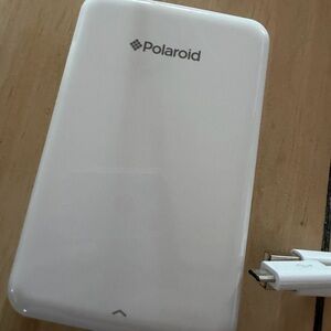 Polaroid ZIP Mobile Photo Printer with Blue Calibration Sheet